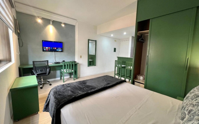 QI Intelligence Flat Ibirapuera próximo do metrô Moema UH1306