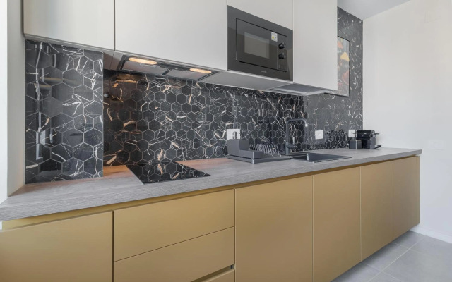 High view by shopping park