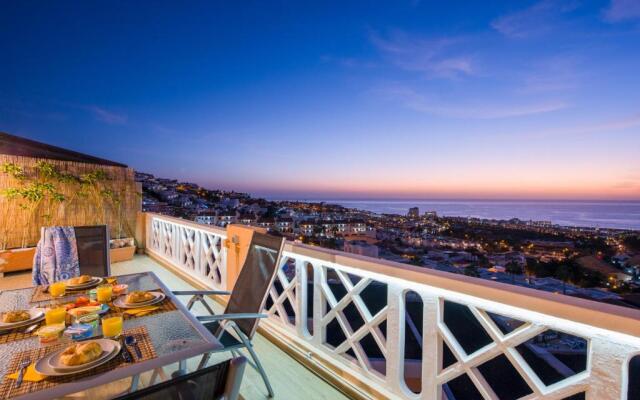 109 INCREDIBLE VIEW! Romantic! HEATED POOL Costa Adeje