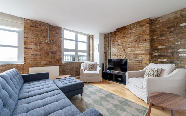 Stylish with beautiful brick walls