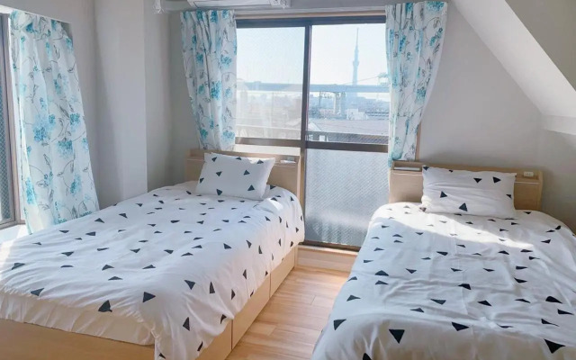 浅草圈4层独栋别墅 免费停车场 近车站 可直达机场