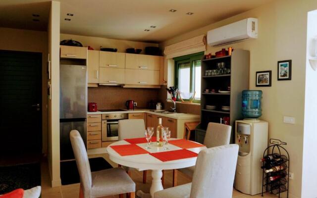 Pogonia, spacious apartment by the sea with private pool