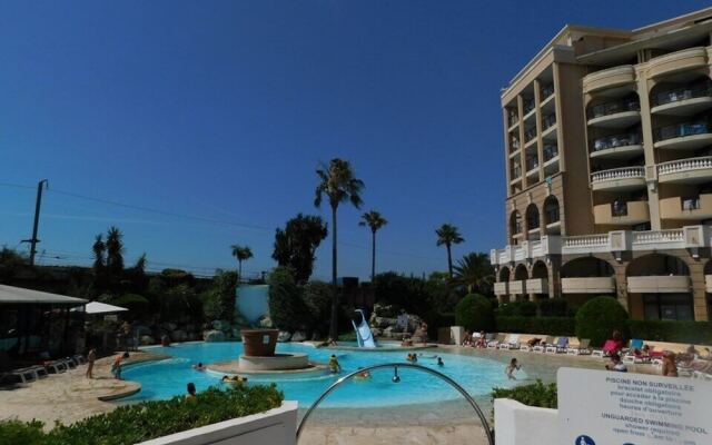 T2 Palm d'Azur avec Piscine et Toboggan