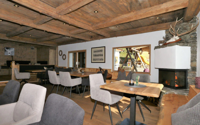 unique Hirschbichl Alm in the middle of the Zillertal mountains