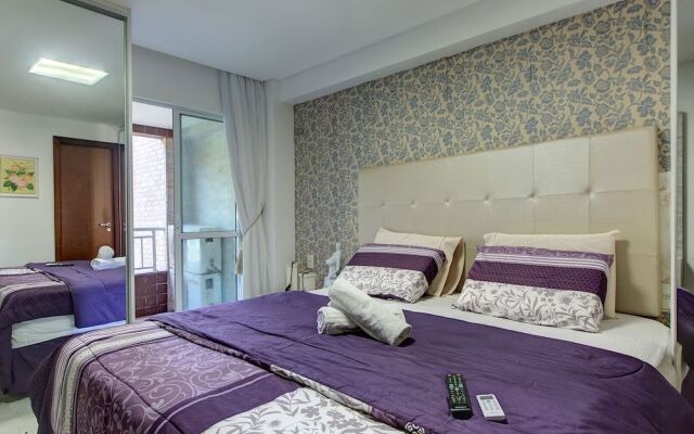 Apto térreo pé areia em Porto das Dunas