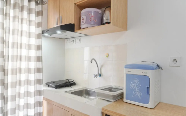 Homey And Minimalist Studio At Loftvilles City Apartment