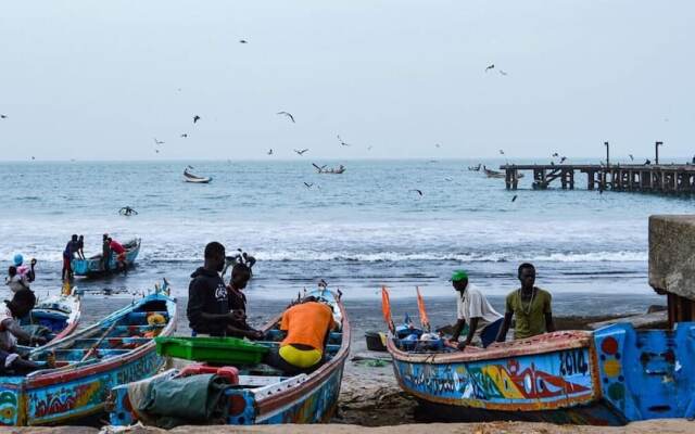 Seaview 1-bed Suite on Cape Point Beach, Bakau - Bojang River Lodge