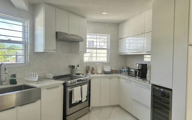 Kick back and relax in this calm, stylish space