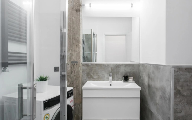 Industrial 1BR Apartment in Ampelokipoi Area by UPSTREET