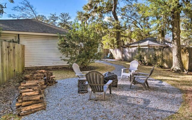 Charming Port Royal Home w/ Fire Pit + Yard!