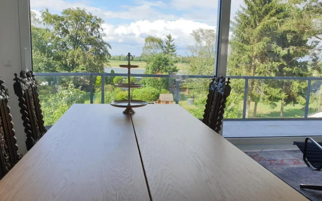 Somnar Panoramaloft mit Hästens Betten - Rheinblick 150qm