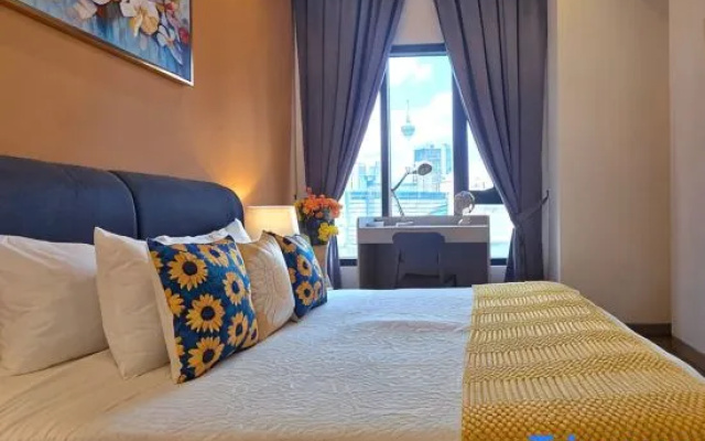 Lucentia|Springtime 1BR facing KLCC| Infinity pool – Guest Rooms – Kuala Lumpur