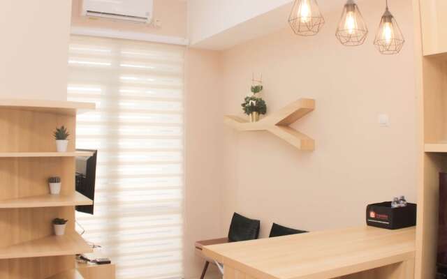 Cozy And Elegant 1Br Vasanta Innopark Apartment