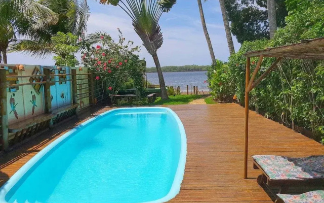 Casa de Temporada 4 Coqueiros, 16 Hóspedes, Piscina, 4 Suítes e Churrasqueira em Itacaré Bahia