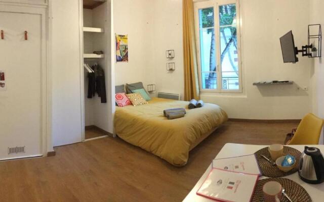 Le Skandi - Joli studio rénové entre gare et centre-ville