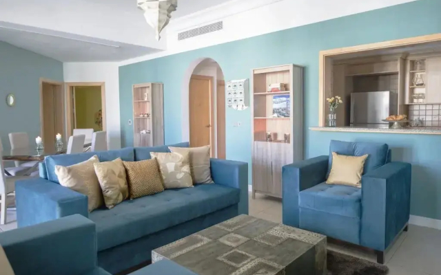 Palm Jumeirah Shoreline -  1 BR Apt Beachfront - HLS 37919 - Hotel in Dubaï - Photo 2