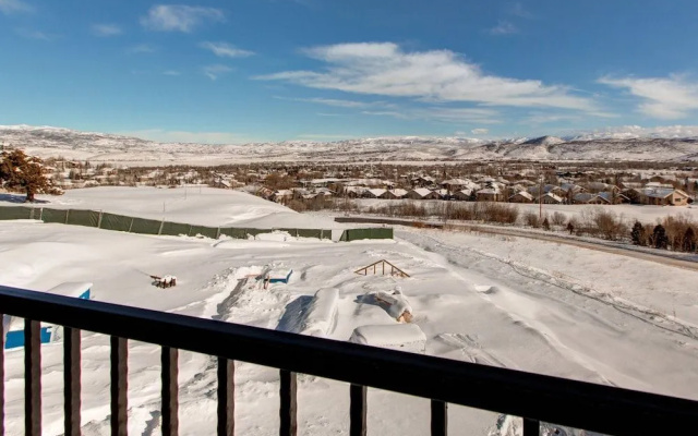 Ski Side Stunner with Pool by RedAwning