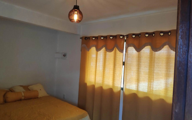 Flat com portão na Praia