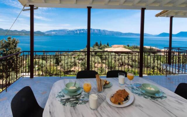 2br house in Nikiana with stunning sea view