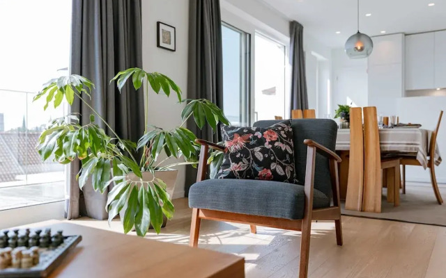 Spacious Apartment in Ghent With big Terrace