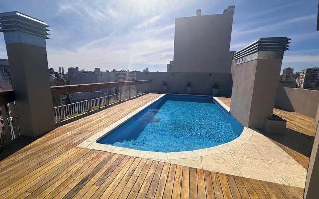 RentUp- en Palermo con balcón y piscina