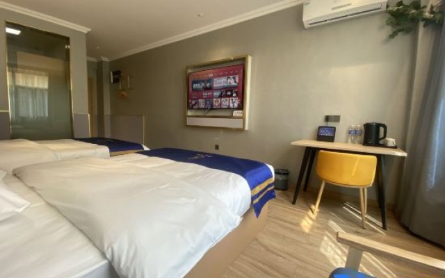 Super 8 Collection Hotel (Lianyungang High-speed Railway Station Food Pedestrian Street) – Guest Rooms – Lianyungang