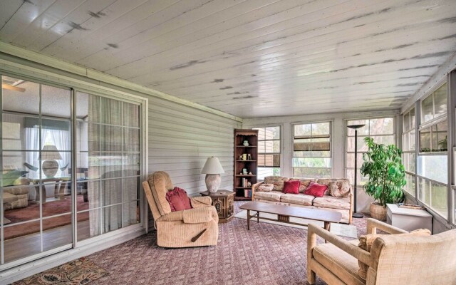 Peaceful Canal-front Retreat w/ Boathouse!