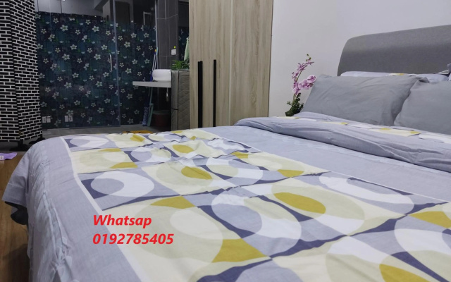 Homestay2 KL KLCC Ampang, entire Condo, Balcony, 5-10 min to Zoo, Keramat Setiawangsa Pandan Cheras, 2-7px, Pool anytime, 2free indoor parking, Cooking, Washer, Strong wifi, view Genting – Guest Rooms – Ampang