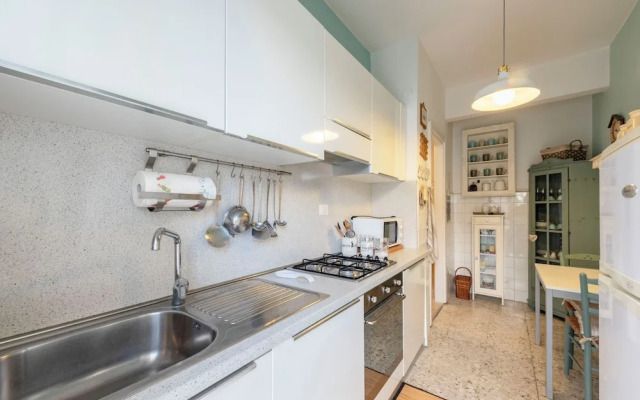 Stylish flat balcony near Rapallo Castle