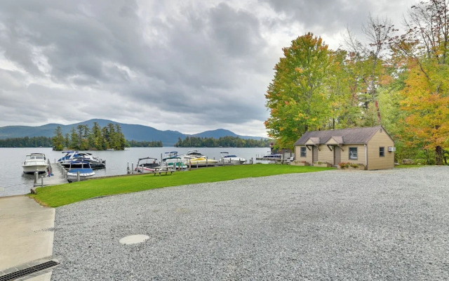 Lake George Waterfront Cabin w/ On-site Marina!