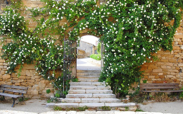 Pretty stone house with own terrace and private garden, Grignan