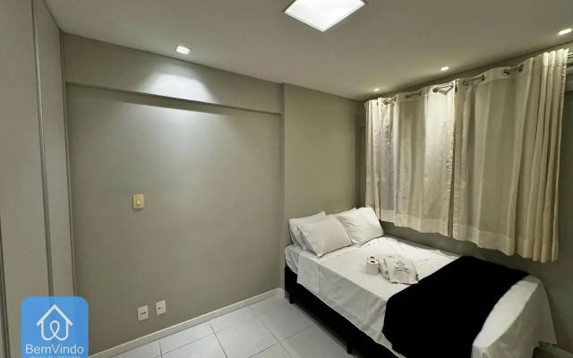 Apartamento Amplo Com Varanda No Salvador Prime