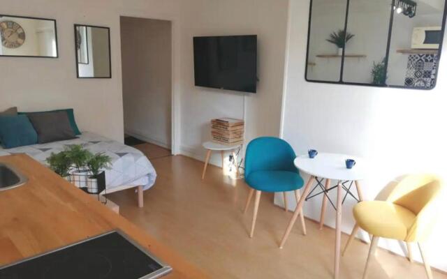 Studio chaleureux Le Coeur -Troyes Centre Ville