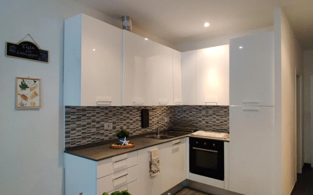 Vista sul carruggio, centro storico di Chiavari