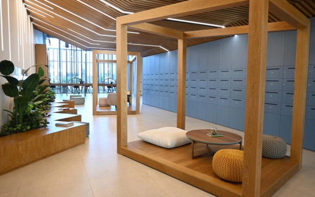 Contemporary 1BR Sleeps4 Balcony Pool Gym Dxbhills