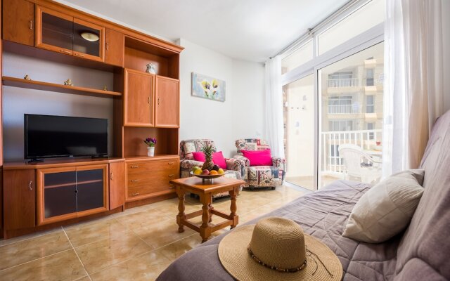 Y7f. Apartment in Playa las Américas, Wifi, Terrace,Pool View