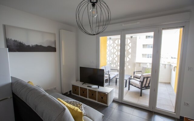 T2 terrasse parking conciergerie