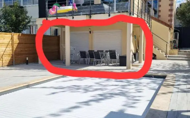 Ravissant Studio avec piscine privée et jardin