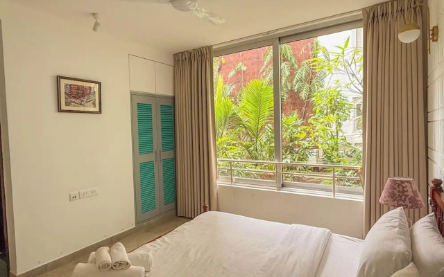 Modern 2BR w Pool Near Candolim and Coco Beach