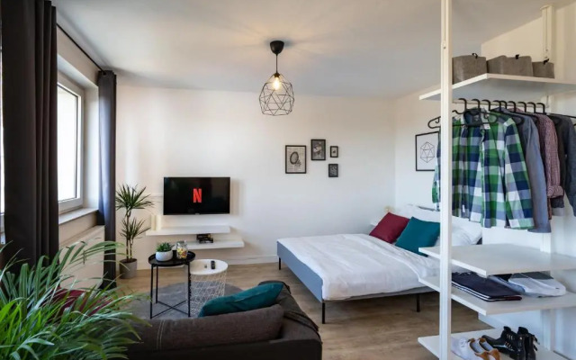 Marvlex ☆ Modernes Studio mit WIFI und NETFLIX
