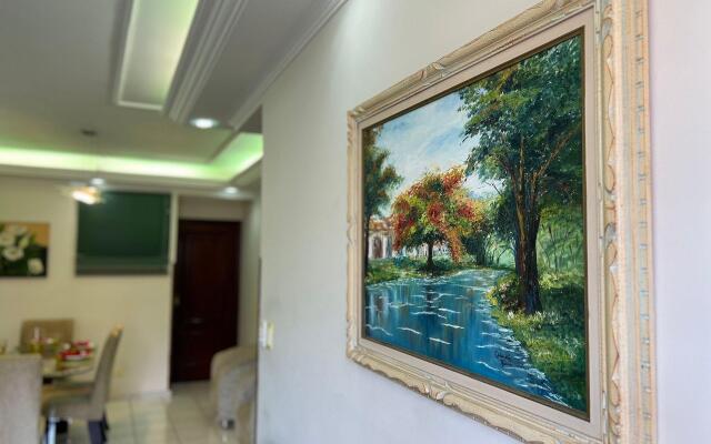 50m Praia-Tupi - WI-FI -SmartTV- Enxoval completo