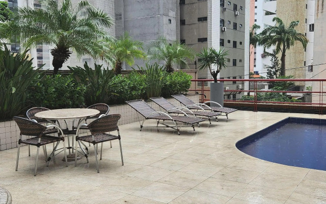 Apartamento 1 dormitório c/piscina