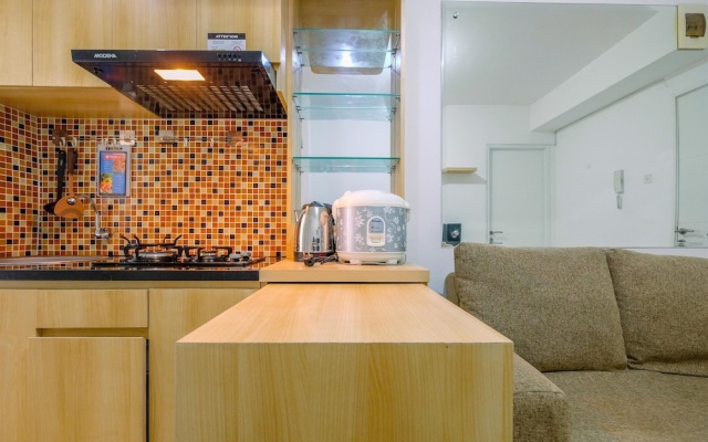Minimalist and Cozy Living 2BR at Bassura City Apartment – Kitchen – Jakarta