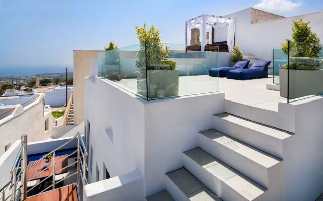 Stunning Villa, Private hot tub in Thera Santorini