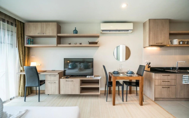 U508 - Bright Studio in Patong Rooftop Pool and gym
