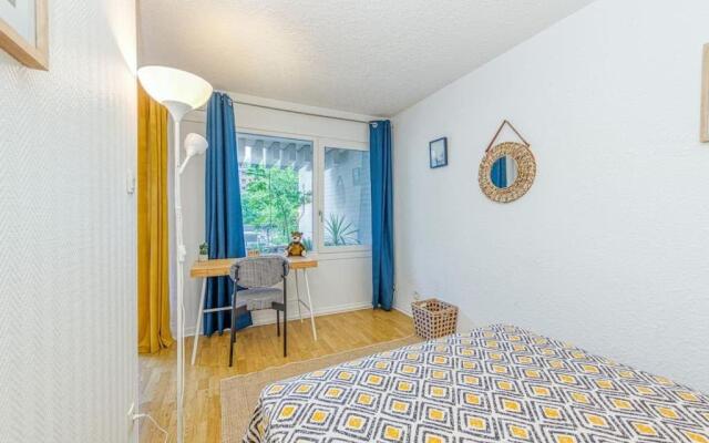 Charming T2, wifi, air conditioning, balcony