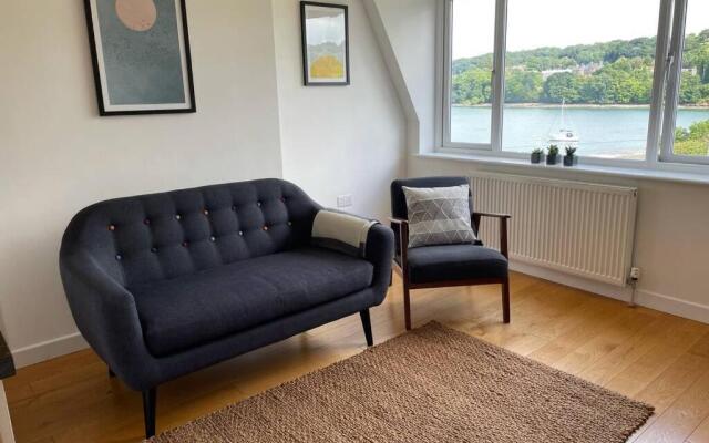 Apartment with stunning views of Menai Strait.