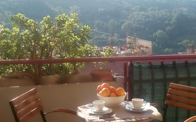 casa con vista a perugia