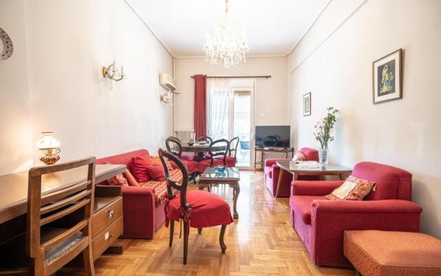 Family apartment at Kalithea 2 bedrooms 4 pers
