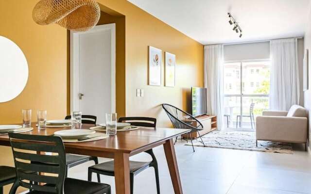 Agua Marinha by Viva - Prédio com apartamentos completos, com piscina e a passos da praia